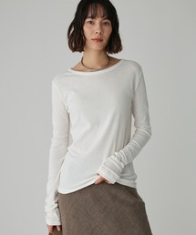 BABYLONE | シアーフライスプルオーバー(Tシャツ/カットソー)