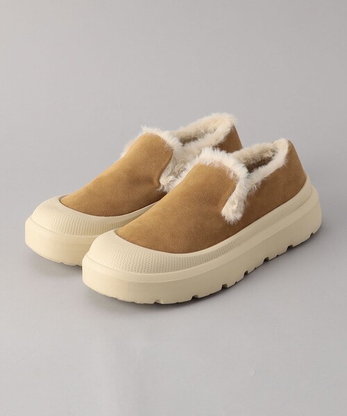 coen（コーエン）の「【PARKNIK（パークニック）】TOECAPムートンライクスリッポン（23.5cm/24.5cm）（スニーカー・レディース・ブラック/ベージュ・23.5cm/24.5cm）」の11枚目の写真