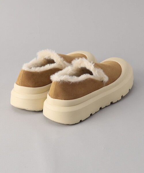 coen（コーエン）の「【PARKNIK（パークニック）】TOECAPムートンライクスリッポン（23.5cm/24.5cm）（スニーカー・レディース・ブラック/ベージュ・23.5cm/24.5cm）」の14枚目の写真