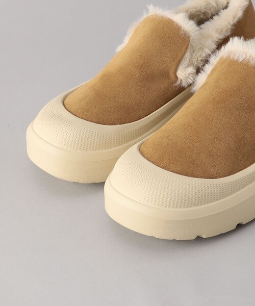 coen（コーエン）の「【PARKNIK（パークニック）】TOECAPムートンライクスリッポン（23.5cm/24.5cm）（スニーカー・レディース・ブラック/ベージュ・23.5cm/24.5cm）」の15枚目の写真