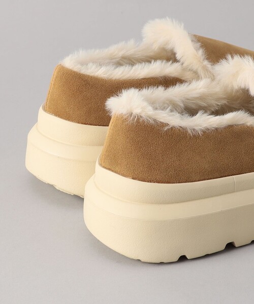 coen（コーエン）の「【PARKNIK（パークニック）】TOECAPムートンライクスリッポン（23.5cm/24.5cm）（スニーカー・レディース・ブラック/ベージュ・23.5cm/24.5cm）」の16枚目の写真