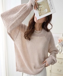 ReDial（リダイアル）の「ルーズフィットメッシュニット（ニット/セーター）」