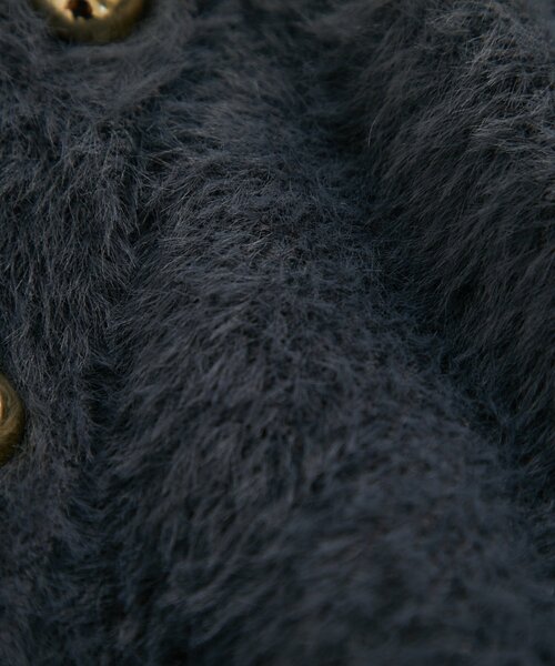 La boutique BonBon(ラブティックボンボン)の「【今すぐお届け!・最強モテニット】フェザーヤーン片畦リボンカーディガン(カーディガン/ボレロ・レディース・アイボリー/チャコールグレー/ピンク・FREE)」の22枚目の写真