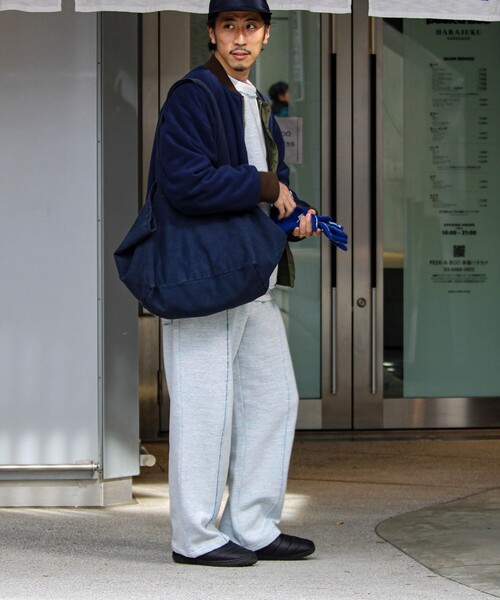 GLOSTER（グロスター）の「【BOY BACK FANCYシリーズ】 スウェットプルオーバー（スウェット・メンズ・ブラック/ライトグレー/キナリ・S/M/L）」の8枚目の写真