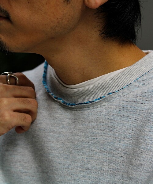 GLOSTER（グロスター）の「【BOY BACK FANCYシリーズ】 スウェットプルオーバー（スウェット・メンズ・ブラック/ライトグレー/キナリ・S/M/L）」の20枚目の写真