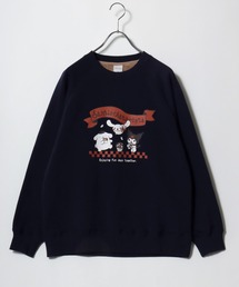 sanrio | sanrio（サンリオ）キャラクター プリント裏シャギーボア ラグランスウェットトレーナー  レディース(スウェット)