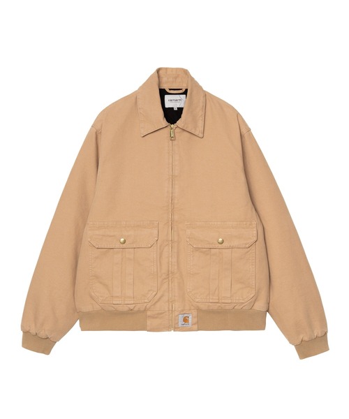 Carhartt コーデュロイコーチジャケット ベージュ XLサイズ Carhartt WIP（カーハートダブリューアイピー）の「CORDUROY COACH