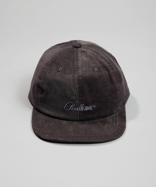 PENDLETON（ペンドルトン）の「【 PENDLETON / ペンドルトン 】コーデュロイロゴ刺繍キャップ（キャップ・メンズ・ブラック/ベージュ・FREE）」の8枚目の写真