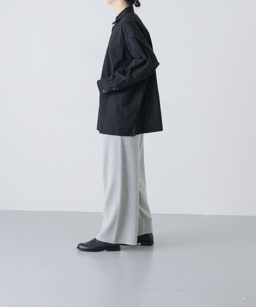 かぐれ(カグレ)の「『2サイズ展開』コットンカシミヤニットパンツ(その他パンツ・レディース・オートミール/ブラウン・1/0)」の5枚目の写真