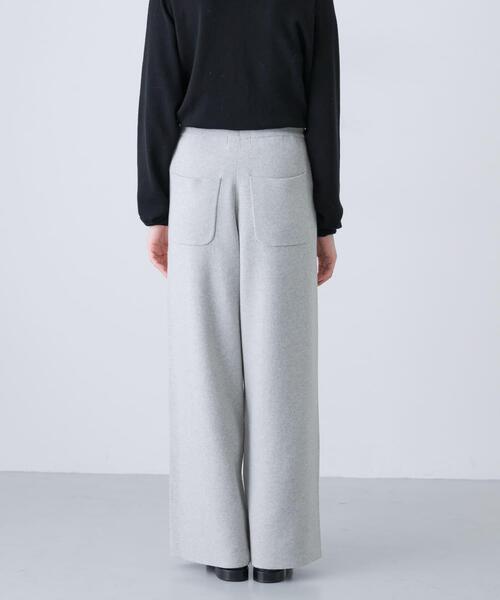 かぐれ(カグレ)の「『2サイズ展開』コットンカシミヤニットパンツ(その他パンツ・レディース・オートミール/ブラウン・1/0)」の9枚目の写真