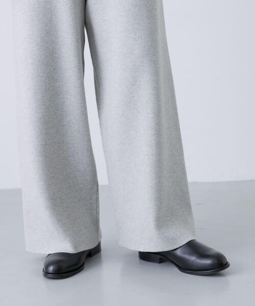 かぐれ(カグレ)の「『2サイズ展開』コットンカシミヤニットパンツ(その他パンツ・レディース・オートミール/ブラウン・1/0)」の11枚目の写真