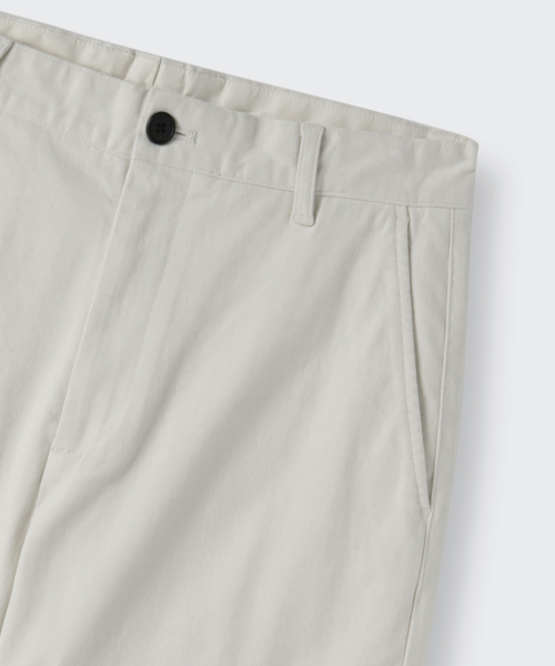 MUSINSA STANDARD（ムシンサスタンダード）の「[シティワーカーズ] モールスキンテーパードパンツ [クリーム]（その他パンツ・メンズ・その他・40/38/42/36/34/32/30/31/33/26/27/28/29）」の5枚目の写真