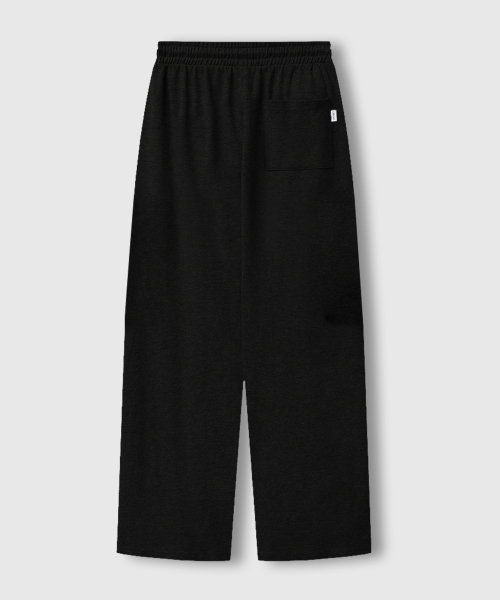 LEMAIN SECOND（リメインセカンド）の「ONE-TUCK WIDE SWEAT PANTS [BLACK] - FLEECE ver（スウェットパンツ・レディース・その他・XX-LARGE/SMALL/MEDIUM/LARGE/X-LARGE）」の8枚目の写真