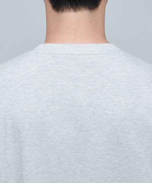 MUSINSA STANDARD（ムシンサスタンダード）の「リラックスフィットクルーネックTシャツ2 [メランジライトグレー]（Tシャツ/カットソー・メンズ・その他・LARGE/X-LARGE/XX-LARGE/XXX-LARGE/MEDIUM/SMALL）」の5枚目の写真