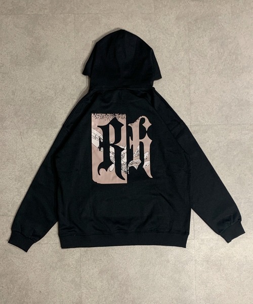 link lot(リンクロット)の「ビッグロゴポンチビッグシルエットパーカー(パーカー・メンズ・ブラック/ホワイト・M)」の15枚目の写真