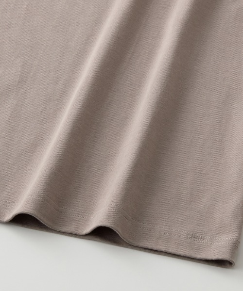 BODY WILD（ボディーワイルド）の「BODY WILD/ボディワイルド クルーネックロングスリーブ 綿100％（Tシャツ/カットソー・メンズ・ホワイト/ブラック/グレー系その他・MEDIUM/LARGE）」の5枚目の写真