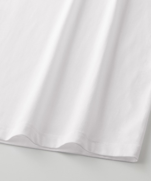 BODY WILD（ボディーワイルド）の「BODY WILD/ボディワイルド クルーネックロングスリーブ 綿100％（Tシャツ/カットソー・メンズ・ホワイト/ブラック/グレー系その他・MEDIUM/LARGE）」の14枚目の写真