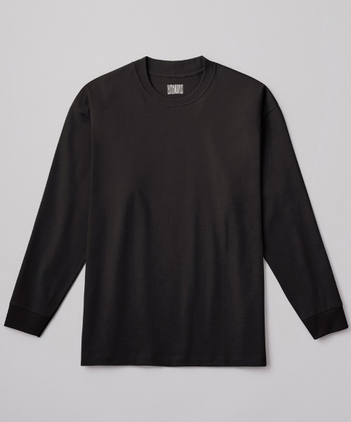 BODY WILD（ボディーワイルド）の「BODY WILD/ボディワイルド クルーネックロングスリーブ 綿100％（Tシャツ/カットソー・メンズ・ホワイト/ブラック/グレー系その他・MEDIUM/LARGE）」の16枚目の写真