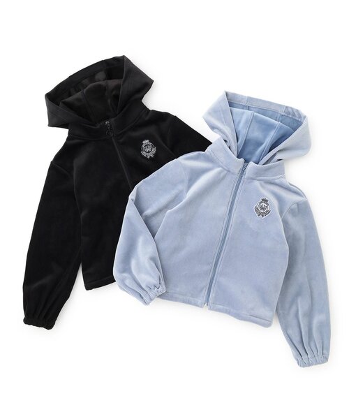 あったか】ジップパーカ（パーカー）｜ANNA SUI mini（アナスイ・ミニ