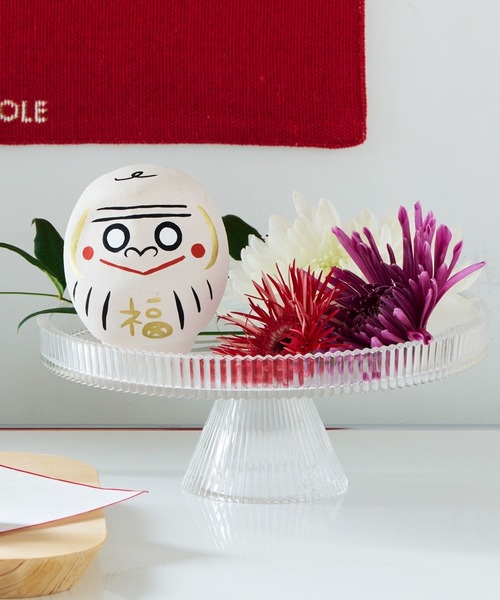花弁模様の透明ガラス皿　コンポート セール】ガラスコンポート / 618421（食器）｜LAKOLE（ラコレ）の