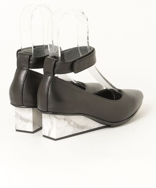 UNITED NUDE（ユナイテッドヌード）の「Solid Pump Mid（パンプス・レディース・ブラック・35）」の2枚目の写真