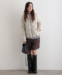 ElegChic（エレグシック）の「ポリエステル フェイクウールコートダウン ジャケット （ダウンジャケット/コート）」