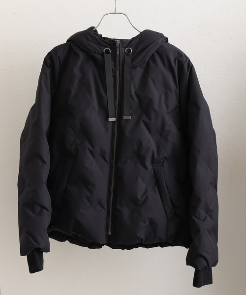 ElegChic（エレグシック）の「ポリエステル フェイクウールコートダウン ジャケット （ダウンジャケット/コート・レディース・ベージュ/ブラック/カーキ・M/L）」の16枚目の写真
