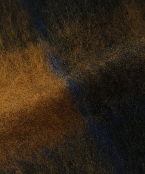 B.C STOCK（ベーセーストック）の「手洗い可 / ブークレチェックマフラー（マフラー・レディース・オレンジ/キャメル/グリーン/ピンク・FREE）」の16枚目の写真