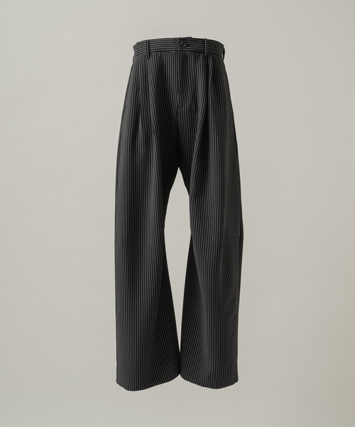 CASPER JOHN（キャスパージョン）の「Moving drape slacks/ムービングドレープスラックス（スラックス・メンズ・ブラック系/ブラック・X-SMALL/SMALL/MEDIUM/LARGE）」の20枚目の写真