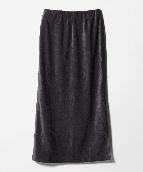 CITEN（シテン）の「＜CITEN＞ベロアライクカットナロースカート（スカート・レディース・ライトブルー/ダークグレー・FREE）」の20枚目の写真