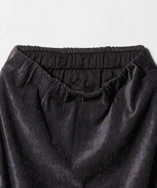 CITEN（シテン）の「＜CITEN＞ベロアライクカットナロースカート（スカート・レディース・ライトブルー/ダークグレー・FREE）」の11枚目の写真