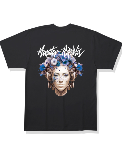 MONSTER REPUBLIC(モンスターリパブリック)の「サイバーフラワー ミッドナイトブルー Tシャツ ブラック(Tシャツ/カットソー・レディース・その他・X-LARGE/LARGE/MEDIUM/SMALL)」の1枚目の写真