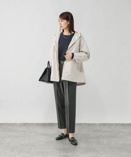 GLOBAL WORK（グローバルワーク）の「洗えるケーブルプルオーバー/606611（ニット/セーター・レディース・ブルー系その他/ネイビー/ライトグレー/レッド/グレイッシュベージュ/オフホワイト・LARGE/MEDIUM/SMALL）」の16枚目の写真