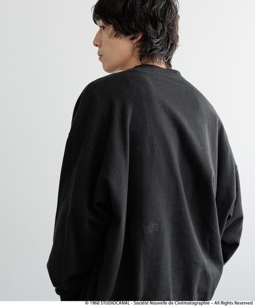 LOWRYS FARM(ローリーズファーム)の「【LFM(U)】ジャン・リュック・ゴダール映画作品/フォトスウェットクルーネック 612807(スウェット・メンズ・アイボリー/ブラック/ホワイト・MEDIUM/LARGE)」の19枚目の写真