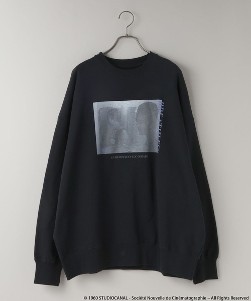 LOWRYS FARM(ローリーズファーム)の「【LFM(U)】ジャン・リュック・ゴダール映画作品/フォトスウェットクルーネック 612807(スウェット・メンズ・アイボリー/ブラック/ホワイト・MEDIUM/LARGE)」の22枚目の写真