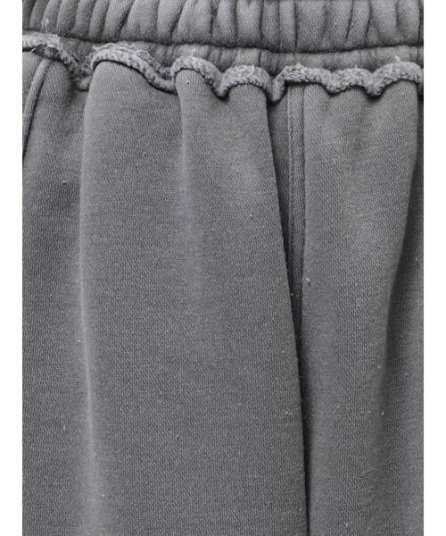 Ungrid(アングリッド)の「ピグメントスウェットルーズパンツ(スウェットパンツ・レディース・ベージュ/チャコールグレー・FREE)」の7枚目の写真