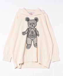LACE TEDDYチュニックフーディー