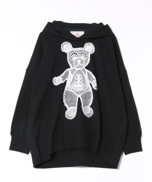 LACE TEDDYﾁｭﾆｯｸﾌｰﾃﾞｨｰ（Tシャツ/カットソー）｜Vivienne Westwood
