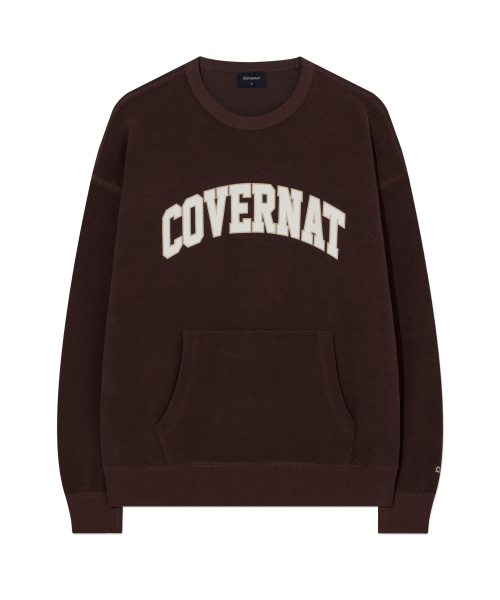 COVERNAT(カバーナット)の「インサイドアウトアーチロゴスウェットブラウン(スウェット・メンズ・その他・SMALL/MEDIUM/LARGE/X-LARGE)」の2枚目の写真