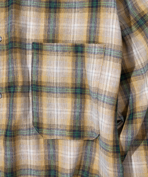 MASSNOUN(マスノウン)の「マルチミックスチェックシャツ MSIST002-YL(シャツ/ブラウス・レディース・その他・X-LARGE/MEDIUM/LARGE)」の5枚目の写真