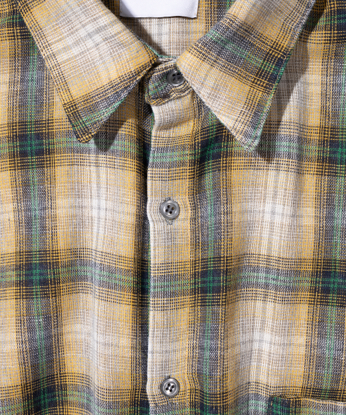 MASSNOUN(マスノウン)の「マルチミックスチェックシャツ MSIST002-YL(シャツ/ブラウス・レディース・その他・X-LARGE/MEDIUM/LARGE)」の6枚目の写真