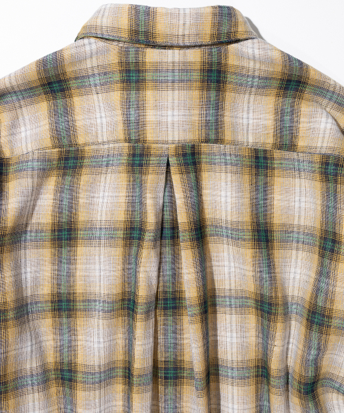MASSNOUN(マスノウン)の「マルチミックスチェックシャツ MSIST002-YL(シャツ/ブラウス・レディース・その他・X-LARGE/MEDIUM/LARGE)」の8枚目の写真