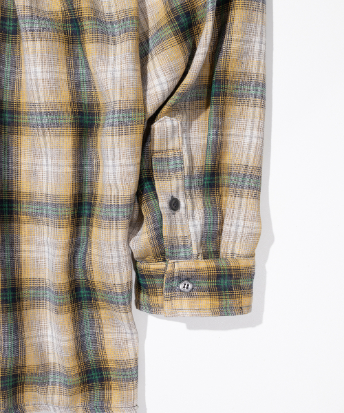 MASSNOUN(マスノウン)の「マルチミックスチェックシャツ MSIST002-YL(シャツ/ブラウス・レディース・その他・X-LARGE/MEDIUM/LARGE)」の9枚目の写真
