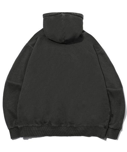 IFYOUWANT（イフユーウォント）の「DASH pigment HOOD smoke black（パーカー・レディース・その他・MEDIUM）」の2枚目の写真