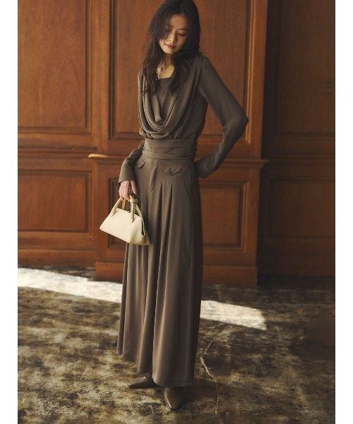 anuans（アニュアンス）の「タイトハンドルバッグ（ハンドバッグ・レディース・ベージュ/ボルドー/ブラック・FREE）」の7枚目の写真