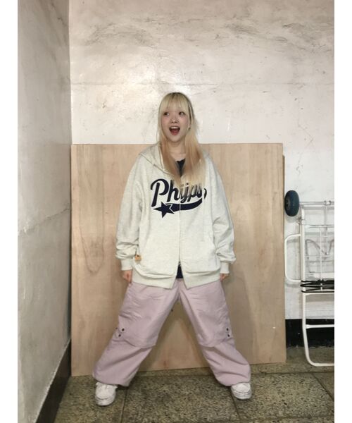 PHYSICAL DEPARTMENT（フィジカル デパートメント）の「スターテールフード集業_オートミール（パーカー・レディース・その他・MEDIUM/LARGE/X-LARGE/WS/SMALL）」の14枚目の写真