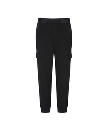 M JERSEY HYBRID SET-UP JOGGER L/PT_BK