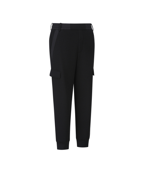 ANEW GOLF（アニューゴルフ）の「M JERSEY HYBRID SET-UP JOGGER L/PT_BK（その他パンツ・メンズ・その他・LARGE/MEDIUM/XX-LARGE）」の2枚目の写真