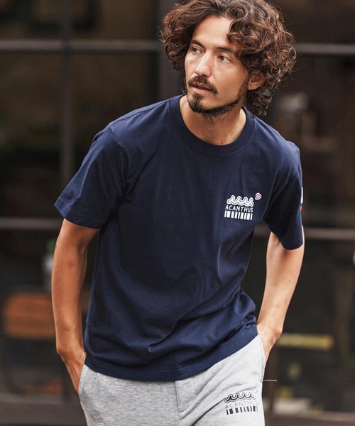 felkod（フィルコッド）の「mt10139-muta x ACANTHUS Collaboration Tee Tシャツ(F26S210)（Tシャツ/カットソー・メンズ・ホワイト/ブラック/ネイビー・S/M/L/XL）」の3枚目の写真