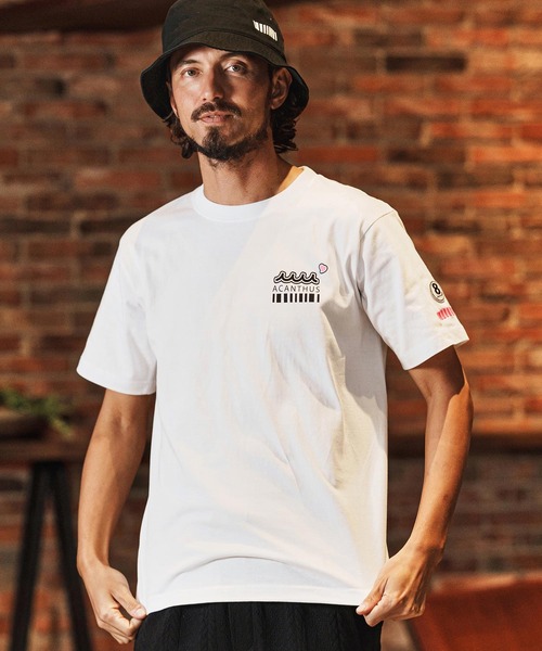 felkod（フィルコッド）の「mt10139-muta x ACANTHUS Collaboration Tee Tシャツ(F26S210)（Tシャツ/カットソー・メンズ・ホワイト/ブラック/ネイビー・S/M/L/XL）」の4枚目の写真